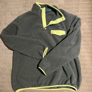 Patagonia snap-T pullover sweater